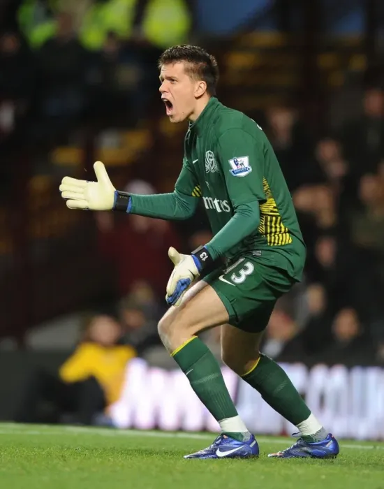 Framed Print : Wojciech Szczesny: Arsenal's Wall at Villa Park (Aston Villa v Arsenal 2011-12) Framed Print : Wojciech Szczesny: Arsenal's Wall at Villa Park (Aston Villa v Arsenal 2011-12)