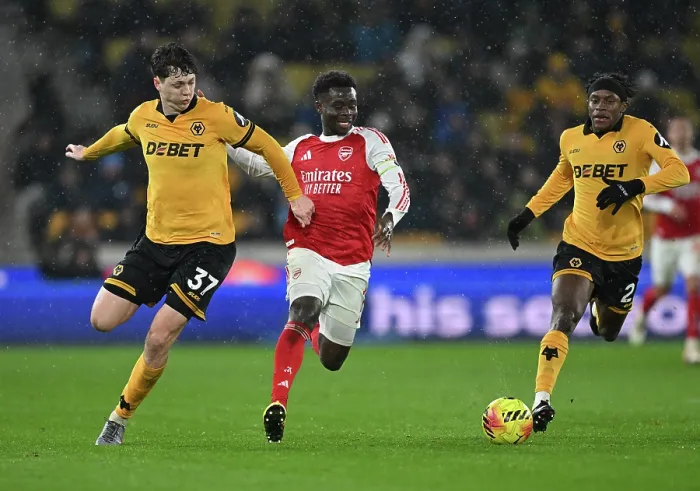 Framed Print : Wolverhampton Wanderers v Arsenal - Premier League