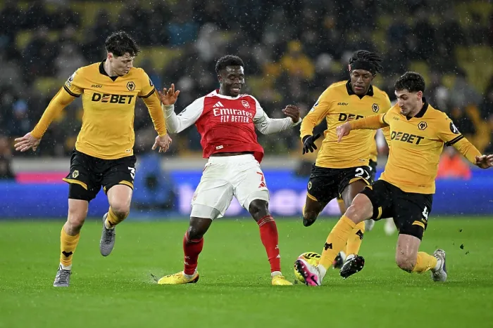 Framed Print : Wolverhampton Wanderers v Arsenal - Premier League