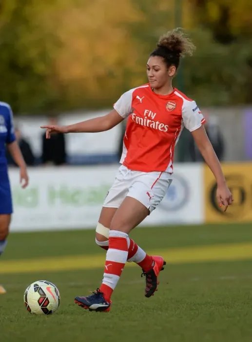 Framed Print : WSL Showdown: Jade Bailey in Action - Chelsea Ladies vs. Arsenal Ladies Framed Print : WSL Showdown: Jade Bailey in Action - Chelsea Ladies vs. Arsenal Ladies