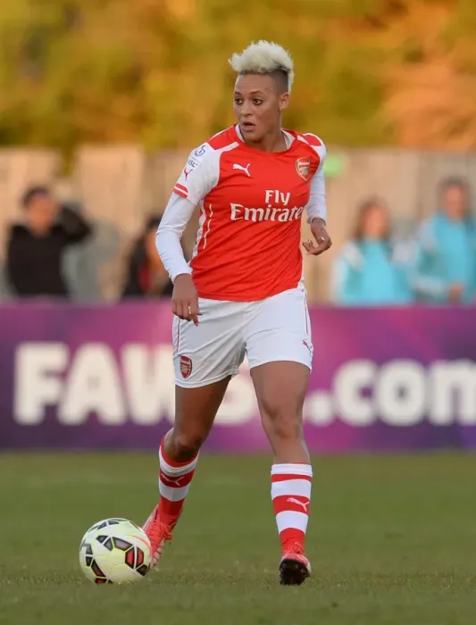 Framed Print : WSL Showdown: Lianne Sanderson in Action - Chelsea Ladies vs. Arsenal Ladies