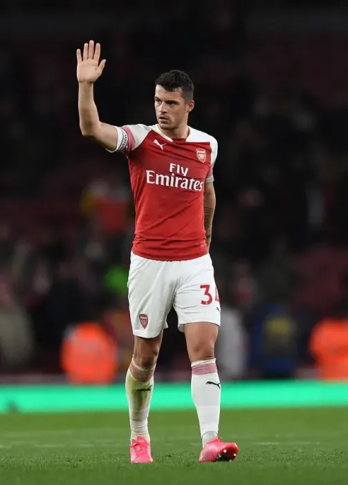 Framed Print : Xhaka 1 181022WAFC Framed Print : Xhaka 1 181022WAFC
