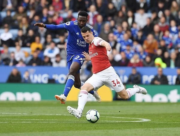 Xhaka Overpowers Ndidi: Leicester City vs Arsenal FC, Premier League Clash (2018-19)