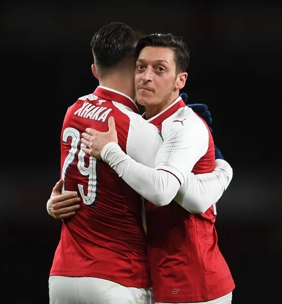 Xhaka and Ozil's Stunner: Arsenal's Semi-Final Victory Over Chelsea in Carabao Cup