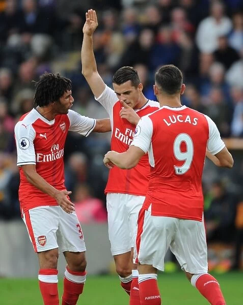 Xhaka's Brace: Arsenal's Emphatic 4-1 Victory Over Hull City (2016-17 Premier League)