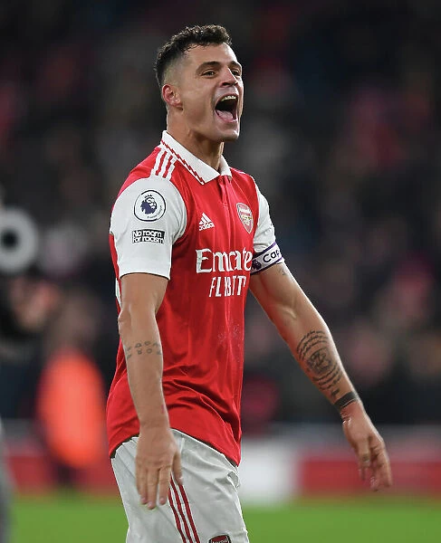 Xhaka's Triumph: Arsenal's Epic Victory Over Manchester United in the 2022-23 Premier League