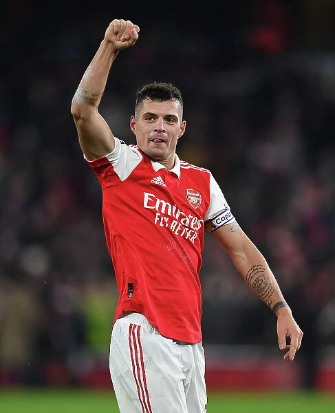 Xhaka's Triumph: Arsenal's Exhilarating Victory Over Manchester United in the 2022-23 Premier League