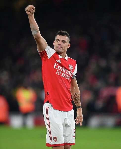 Xhaka's Triumph: Arsenal's Thrilling Victory Over Manchester United in the 2022-23 Premier League