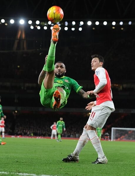 Yann M'Vila's Battle at Emirates: Arsenal vs. Sunderland, 2015-16 Premier League