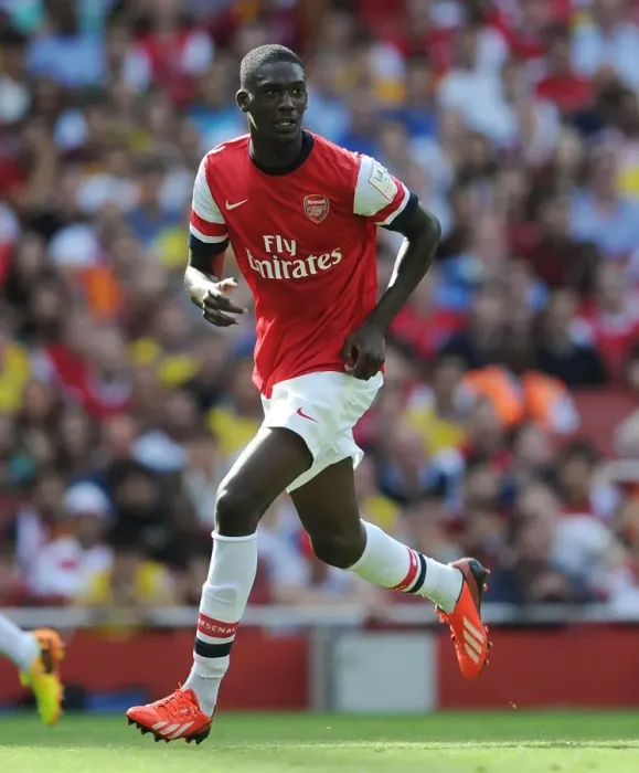 Framed Print : Yaya Sanogo in Action: Arsenal vs Galatasaray, Emirates Cup 2013 Framed Print : Yaya Sanogo in Action: Arsenal vs Galatasaray, Emirates Cup 2013