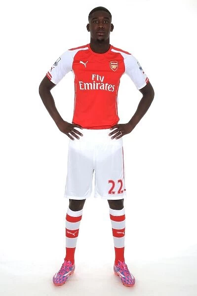 Yaya Sanogo at Arsenal Training: 2014-15 Season