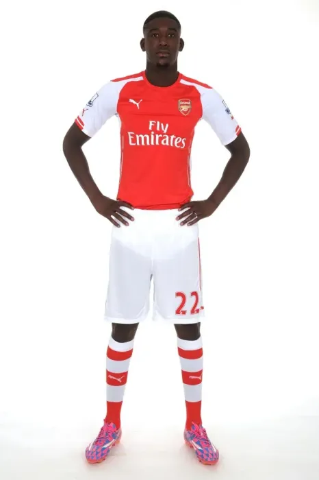 Framed Print : Yaya Sanogo at Arsenal Training: 2014-15 Season Framed Print : Yaya Sanogo at Arsenal Training: 2014-15 Season