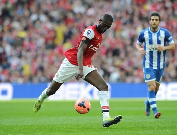 Yaya Sanogo's FA Cup Semi-Final Showdown: Arsenal vs. Wigan Athletic, 2014