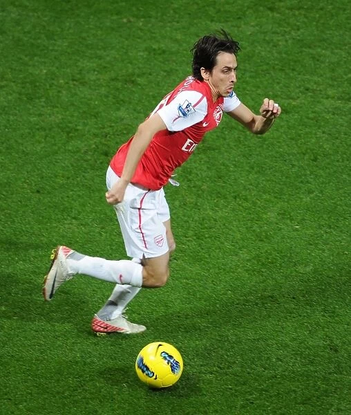 Yossi Benayoun in Action: Arsenal vs. Wolverhampton Wanderers, Premier League 2011-2012