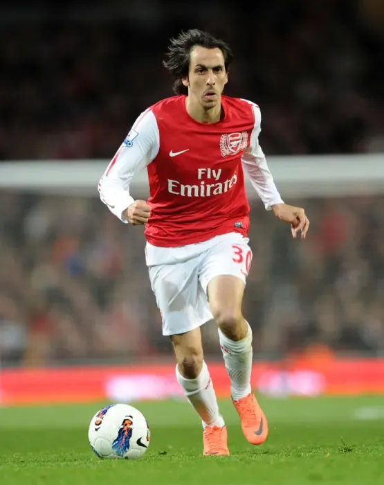 Framed Print : Yossi Benayoun: In Action Against Wigan Athletic, Arsenal Premier League 2011-12