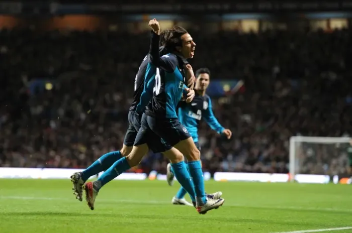 Framed Print : Yossi Benayoun Scores Arsenal's Second Goal Against Aston Villa (2011-12) Framed Print : Yossi Benayoun Scores Arsenal's Second Goal Against Aston Villa (2011-12)