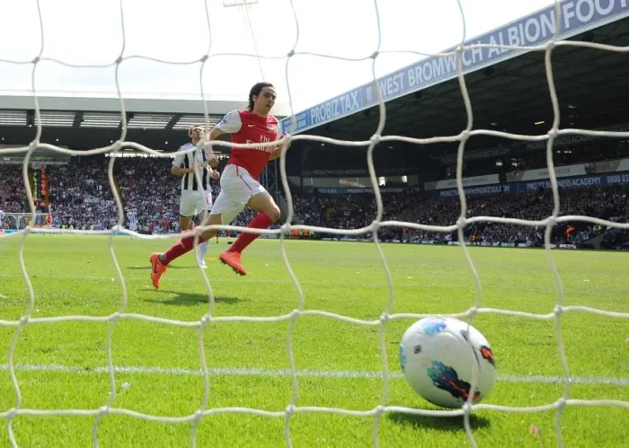Framed Print : Yossi Benayoun Scores the Opener: Arsenal's Triumph at West Bromwich Albion, Premier League 2011-2012 Framed Print : Yossi Benayoun Scores the Opener: Arsenal's Triumph at West Bromwich Albion, Premier League 2011-2012