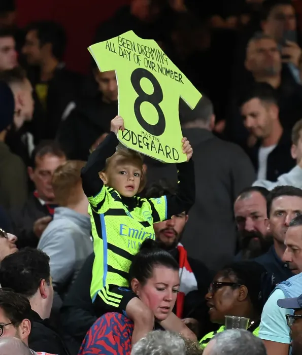Framed Print : Young Arsenal Fan's Anticipation: RC Lens vs. Arsenal, UEFA Champions League 2023 / 24 Framed Print : Young Arsenal Fan's Anticipation: RC Lens vs. Arsenal, UEFA Champions League 2023 / 24