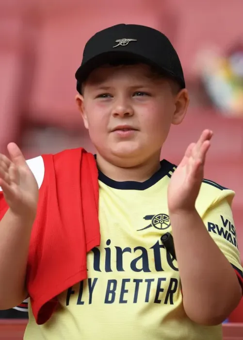 Framed Print : Young Arsenal Fan's Unwavering Support: Arsenal 1:2 Chelsea, The Mind Series, Emirates Stadium (2021-22) Framed Print : Young Arsenal Fan's Unwavering Support: Arsenal 1:2 Chelsea, The Mind Series, Emirates Stadium (2021-22)