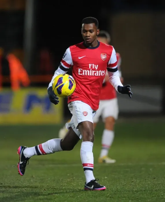 Framed Print : Zak Ansah (Arsenal). Arsenal U19 4: 2 Athletic Bilbao U19. NextGen Series. Group Stage Framed Print : Zak Ansah (Arsenal). Arsenal U19 4: 2 Athletic Bilbao U19. NextGen Series. Group Stage