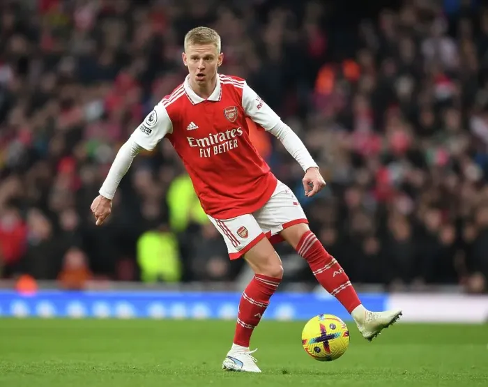 Framed Print : Zinchenko in Action: Arsenal vs Bournemouth, 2023