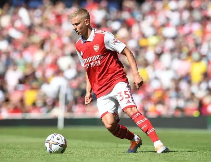 Framed Print : Zinchenko in Action: Arsenal vs. Leicester City, Premier League 2022-23 Framed Print : Zinchenko in Action: Arsenal vs. Leicester City, Premier League 2022-23