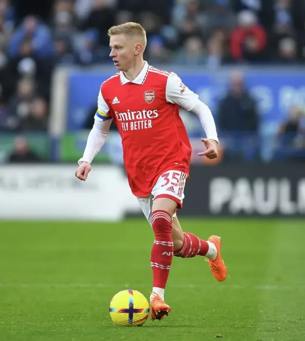 Framed Print : Zinchenko in Action: Arsenal vs. Leicester City, Premier League 2022-23 Framed Print : Zinchenko in Action: Arsenal vs. Leicester City, Premier League 2022-23