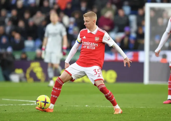 Framed Print : Zinchenko's Performance: Arsenal vs Leicester City, Premier League 2022-23