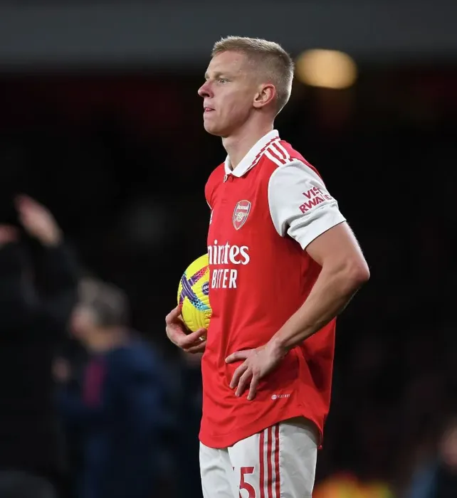 Framed Print : Zinchenko's Stellar Performance: Arsenal Triumphs Over Newcastle United in Premier League Clash