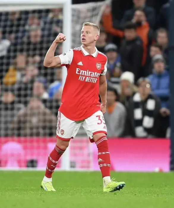 Framed Print : Zinchenko's Substitution: Tottenham vs. Arsenal, Premier League 2022-23