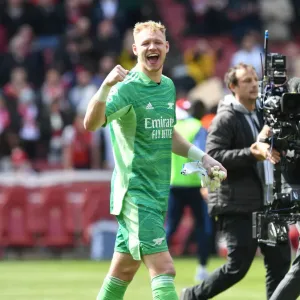 Aaron Ramsdale Print - Premier League Celebration