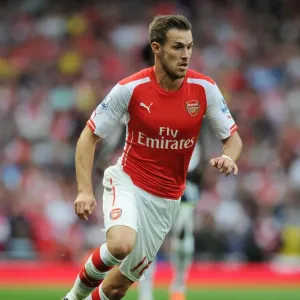 Aaron Ramsey in Action: Arsenal vs. Tottenham, Premier League 2014-15