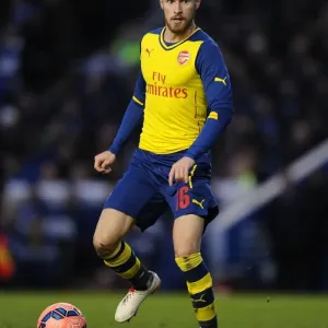Aaron Ramsey in Action: Arsenal vs. Brighton & Hove Albion, FA Cup 2014/15 Aaron Ramsey in Action: Arsenal vs. Brighton & Hove Albion, FA Cup 2014/15