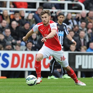 Aaron Ramsey in Action: Arsenal vs. Newcastle United, Premier League 2015
