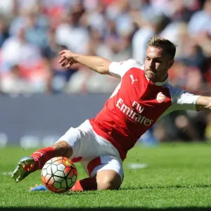 Aaron Ramsey in Action: Arsenal vs. Chelsea - FA Community Shield 2015 Aaron Ramsey in Action: Arsenal vs. Chelsea - FA Community Shield 2015