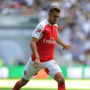 Aaron Ramsey in Action: Arsenal vs. Chelsea - FA Community Shield 2015 Aaron Ramsey in Action: Arsenal vs. Chelsea - FA Community Shield 2015