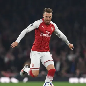 Aaron Ramsey in Action: Arsenal vs. West Bromwich Albion, Premier League 2017-18 Aaron Ramsey in Action: Arsenal vs. West Bromwich Albion, Premier League 2017-18