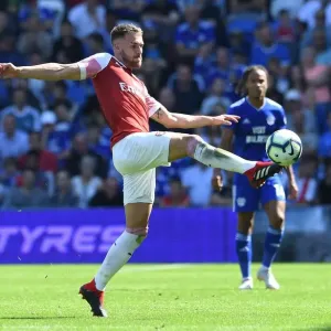 Aaron Ramsey in Action: Arsenal vs. Cardiff City, Premier League 2018-19