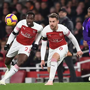 Aaron Ramsey in Action: Arsenal vs. Liverpool, Premier League 2018-19