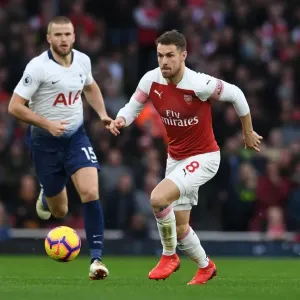 Aaron Ramsey in Action: Arsenal vs. Tottenham, Premier League 2018-19