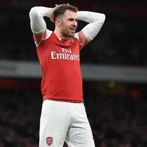 Aaron Ramsey in Action: Arsenal vs. Tottenham Hotspur, Carabao Cup Quarterfinals Aaron Ramsey in Action: Arsenal vs. Tottenham Hotspur, Carabao Cup Quarterfinals