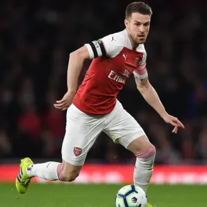 Aaron Ramsey in Action: Arsenal vs. Newcastle United, Premier League 2018-19 Aaron Ramsey in Action: Arsenal vs. Newcastle United, Premier League 2018-19