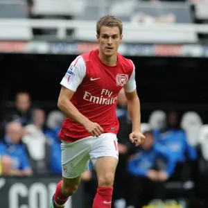 Aaron Ramsey in Action: Arsenal vs. Newcastle United, Premier League 2011-12 Aaron Ramsey in Action: Arsenal vs. Newcastle United, Premier League 2011-12