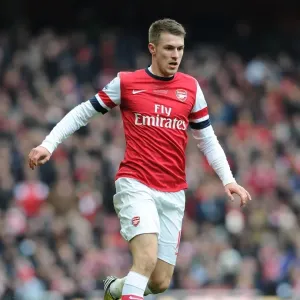 Aaron Ramsey in Action: Arsenal vs. Reading, Premier League 2012-13