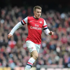 Aaron Ramsey in Action: Arsenal vs. Reading, Premier League 2012-13
