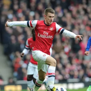 Aaron Ramsey in Action: Arsenal vs. Reading, Premier League 2012-13