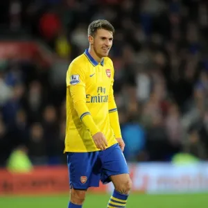 Aaron Ramsey in Action: Arsenal vs. Cardiff City, Premier League 2013-14