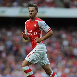 Aaron Ramsey in Action: Arsenal vs Crystal Palace, Premier League 2014/15