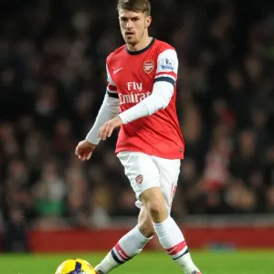 Aaron Ramsey in Action: Arsenal vs Hull City, Premier League 2013-14