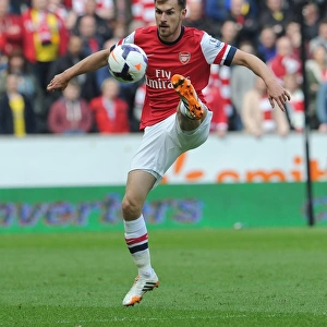 Aaron Ramsey in Action: Arsenal vs Hull City, Premier League 2013-2014